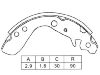 Brake Shoe Set:K5534