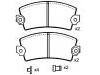 Brake Pad Set:60 00 039 184