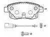 Brake Pad Set:6C11-2M008-AC