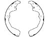 Brake Shoe Set:04495-01040